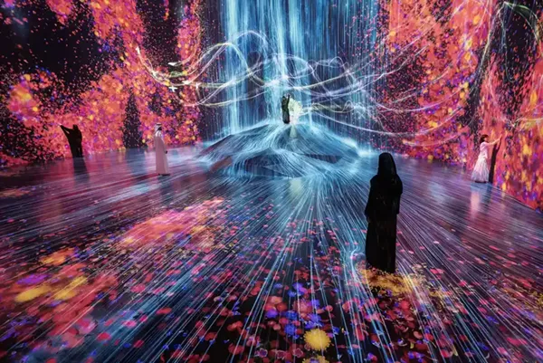 teamLab Borderless Jeddahドキュメンタリー撮影