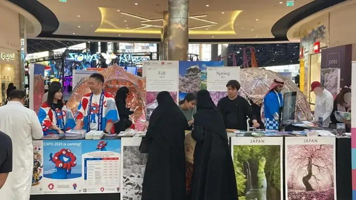 日本政府観光局の日本観光促進イベント（リヤド）